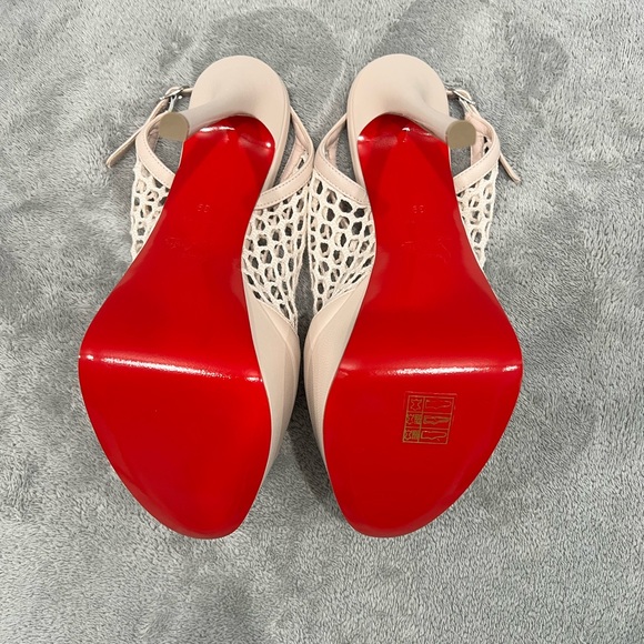 Authentic Christian Louboutin sandals. New. Never used, doesnt fit size - Picture 4 of 6